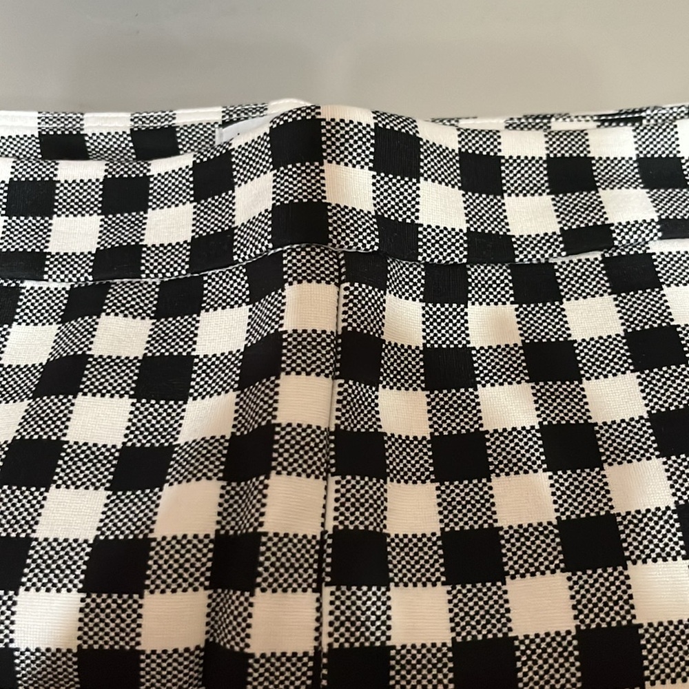 Gingham pattern capris - Picture 3 of 6
